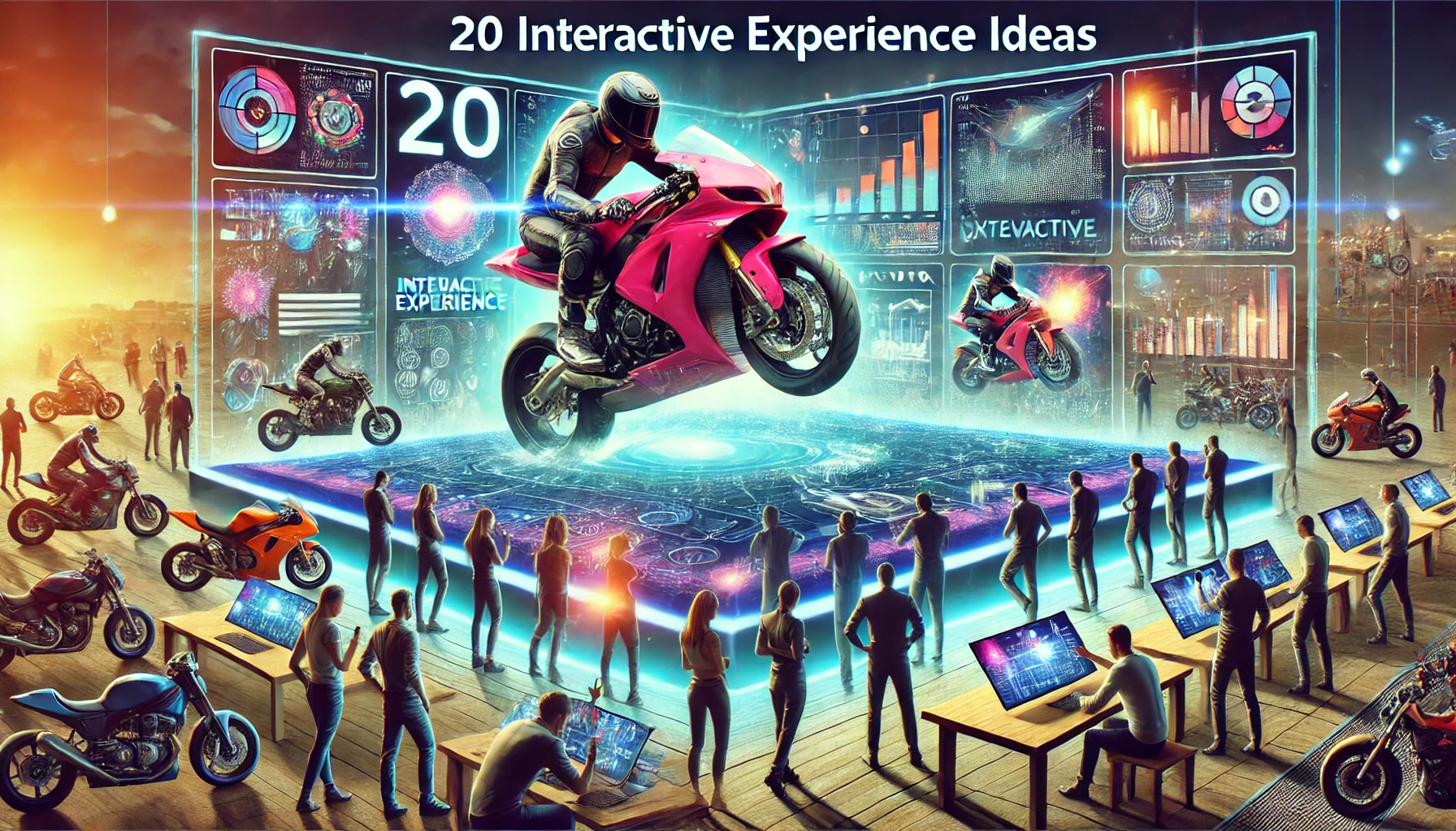 20 Ideas de experiencias de marca para motos