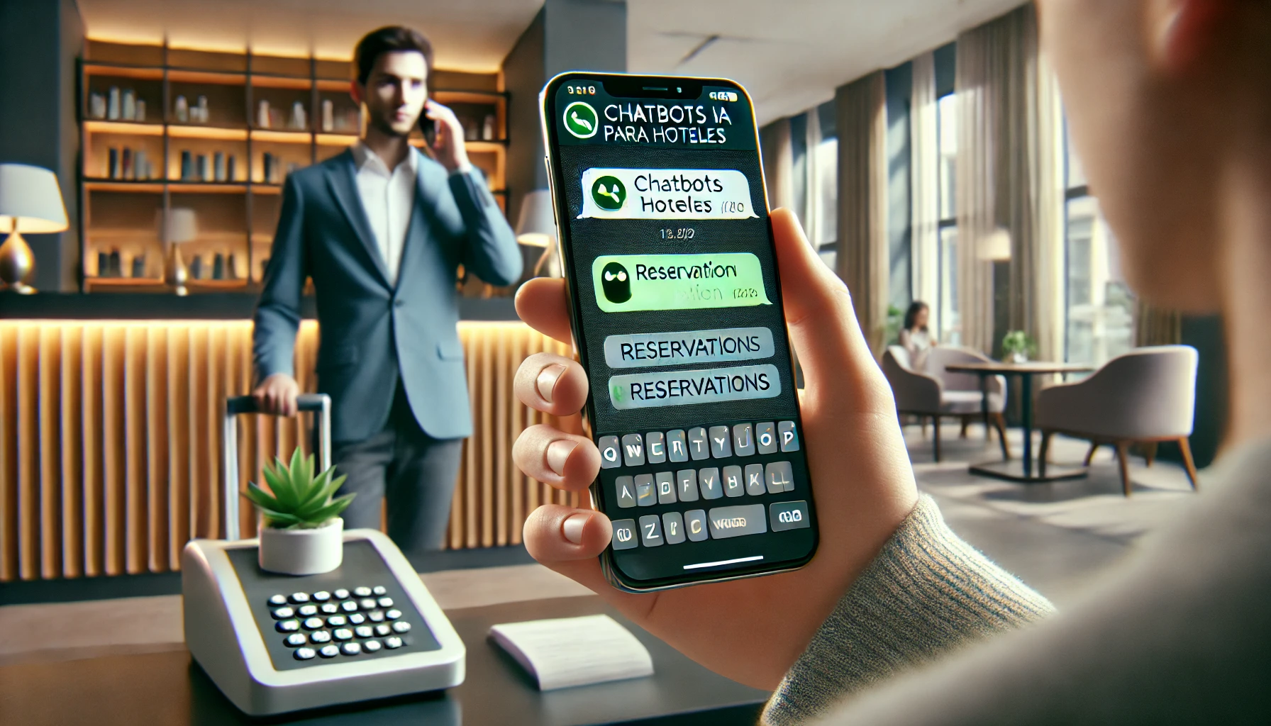 Chatbots IA para hoteles