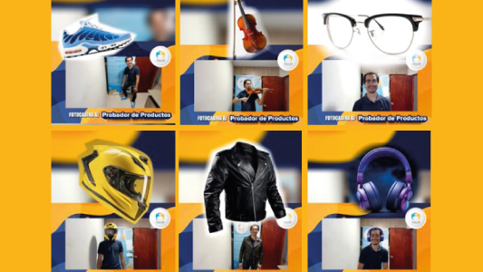 Fotocabina IA probador virtual de productos